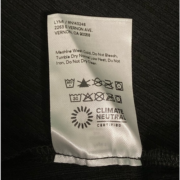 NWT Reformation Belmont Knit Black Dress - Sz M and XS - Picture 9 of 11